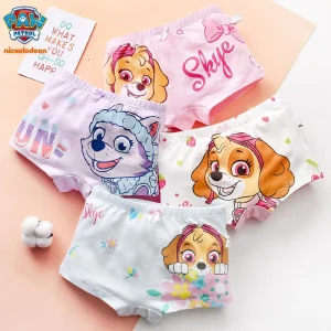 4pcs/set Girls Paw Patrol Underpants